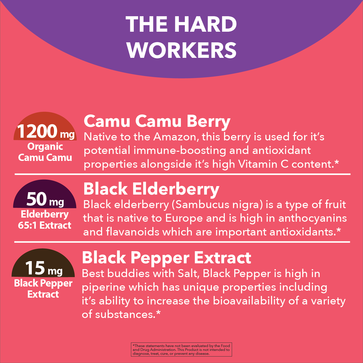 Wholefood Vitamin C + Elderberry Capsules