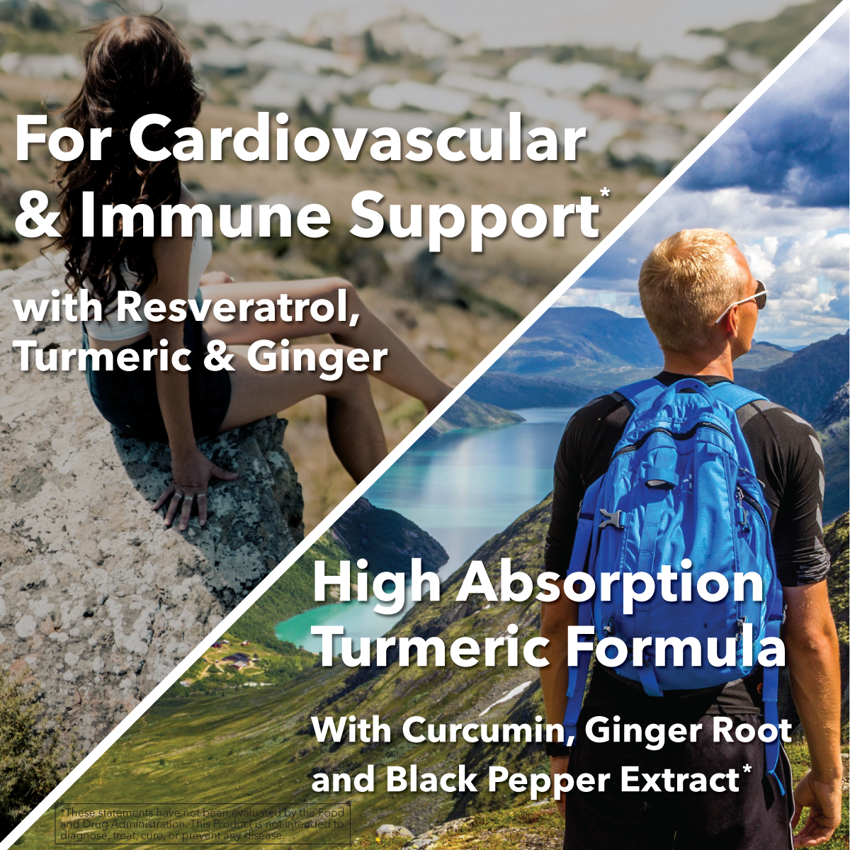 Turmeric with Resveratrol & Ginger Capsules