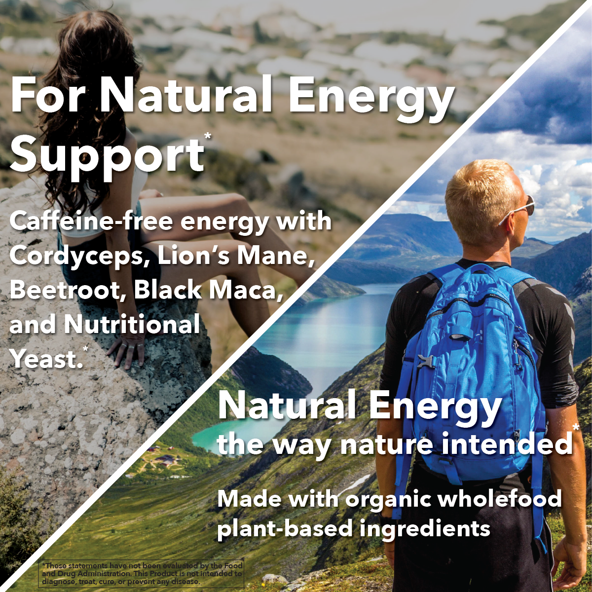Wholefood Natural Energy Blend (Caffeine-Free)